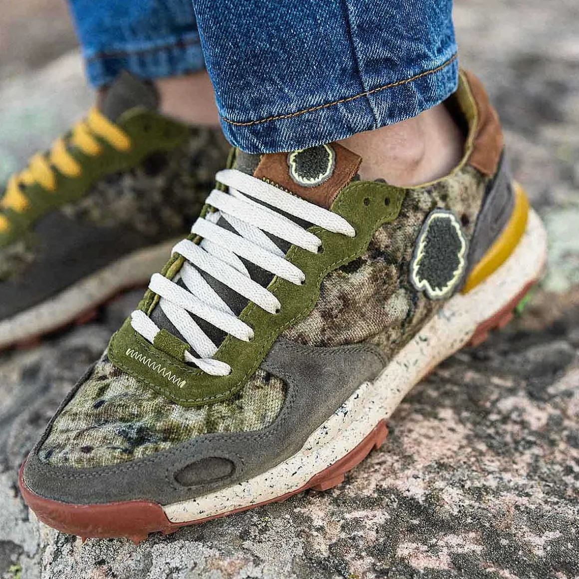 Chacrona Linen | Camouflage Khaki
