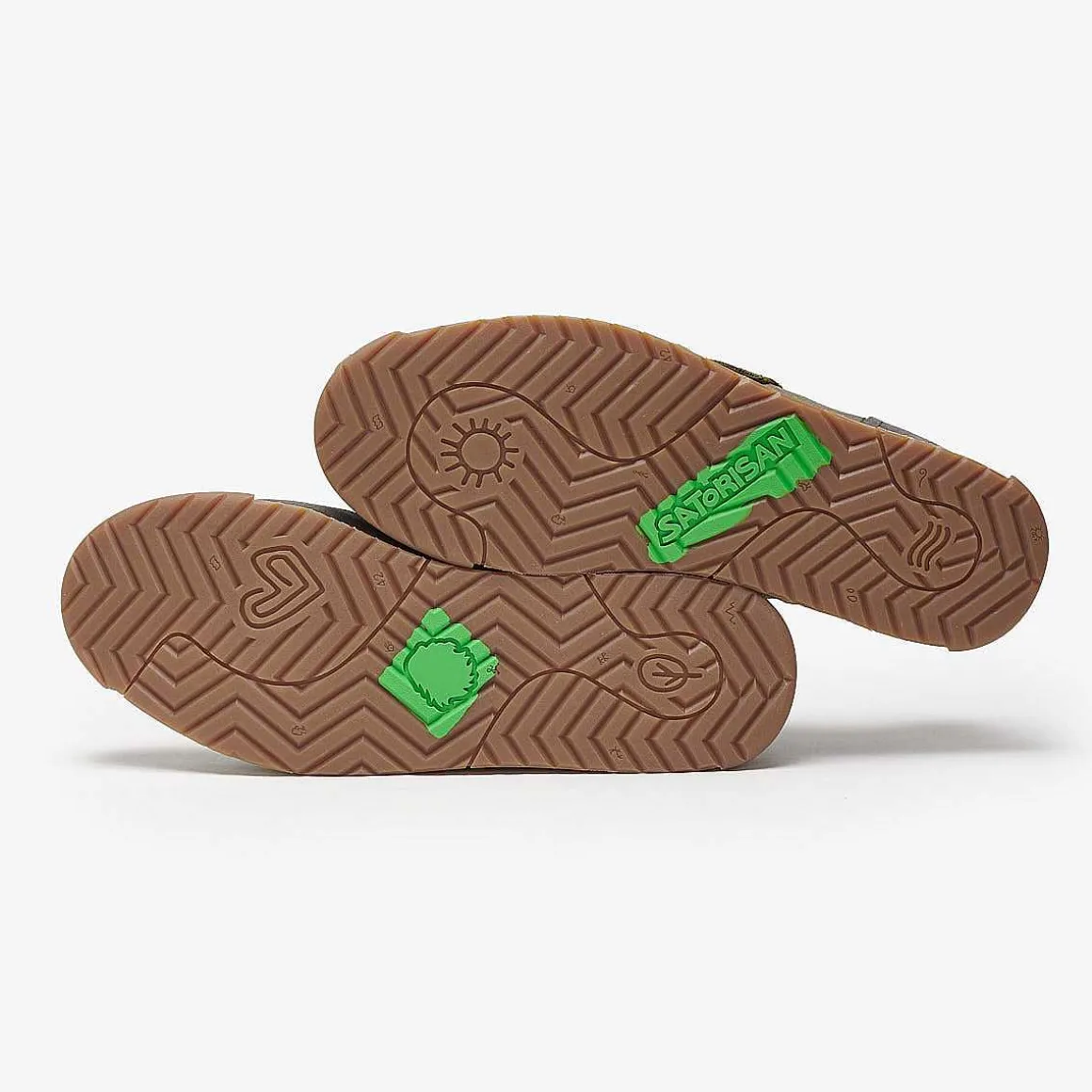Enso Suede | Peat Green