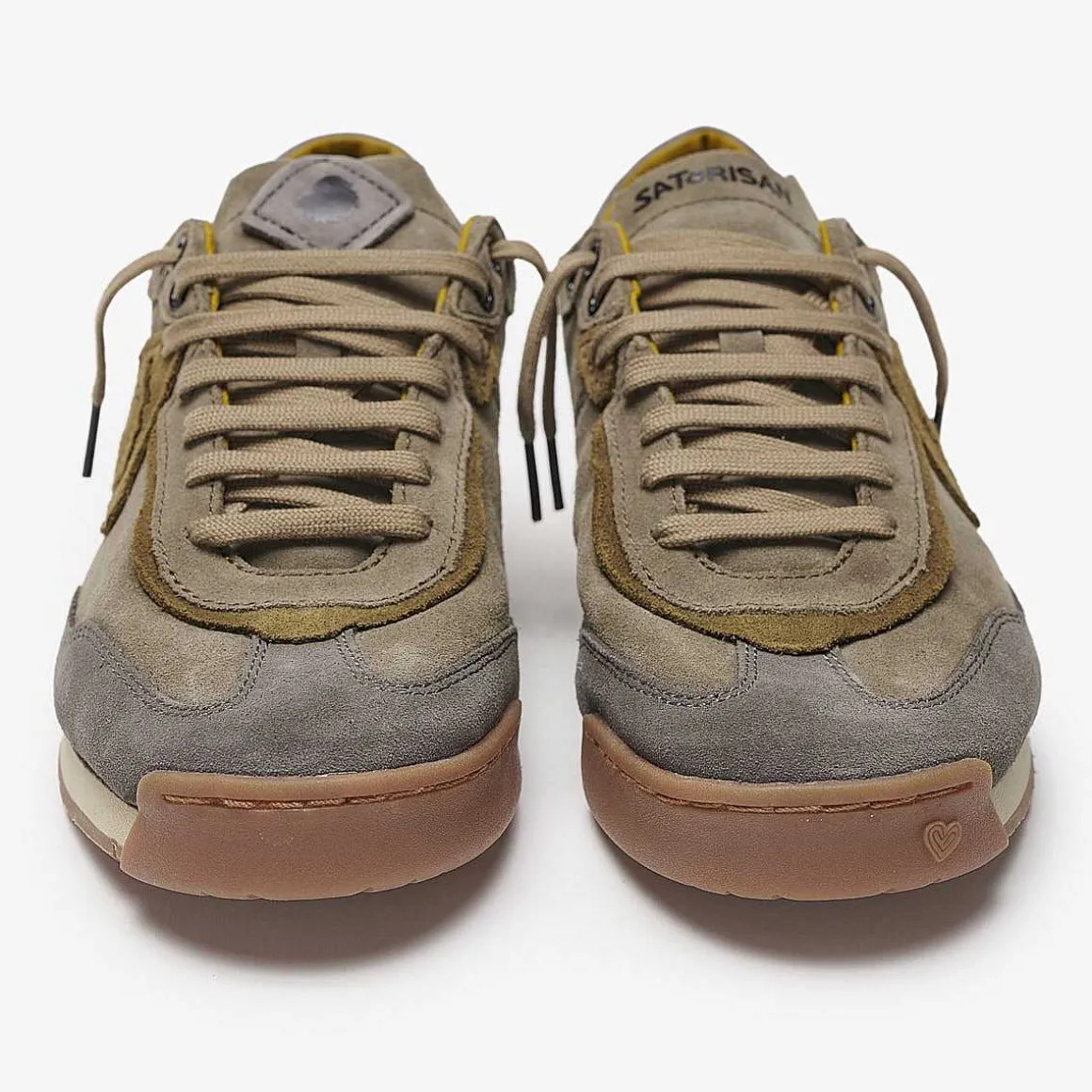 Enso Suede | Peat Green