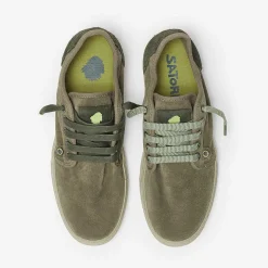 Heisei Suede | Peat Green