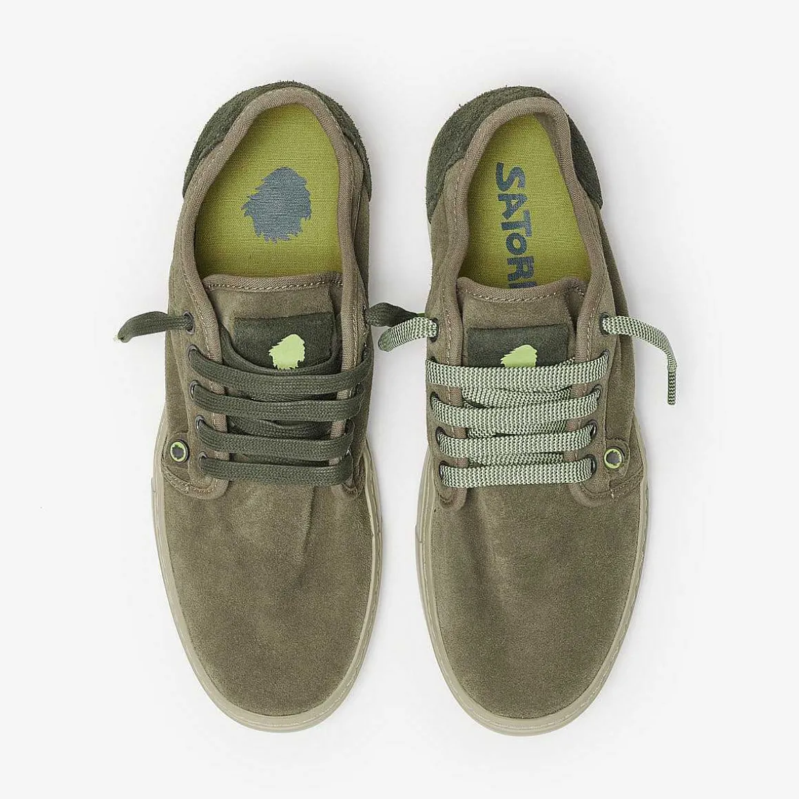 Heisei Suede | Peat Green