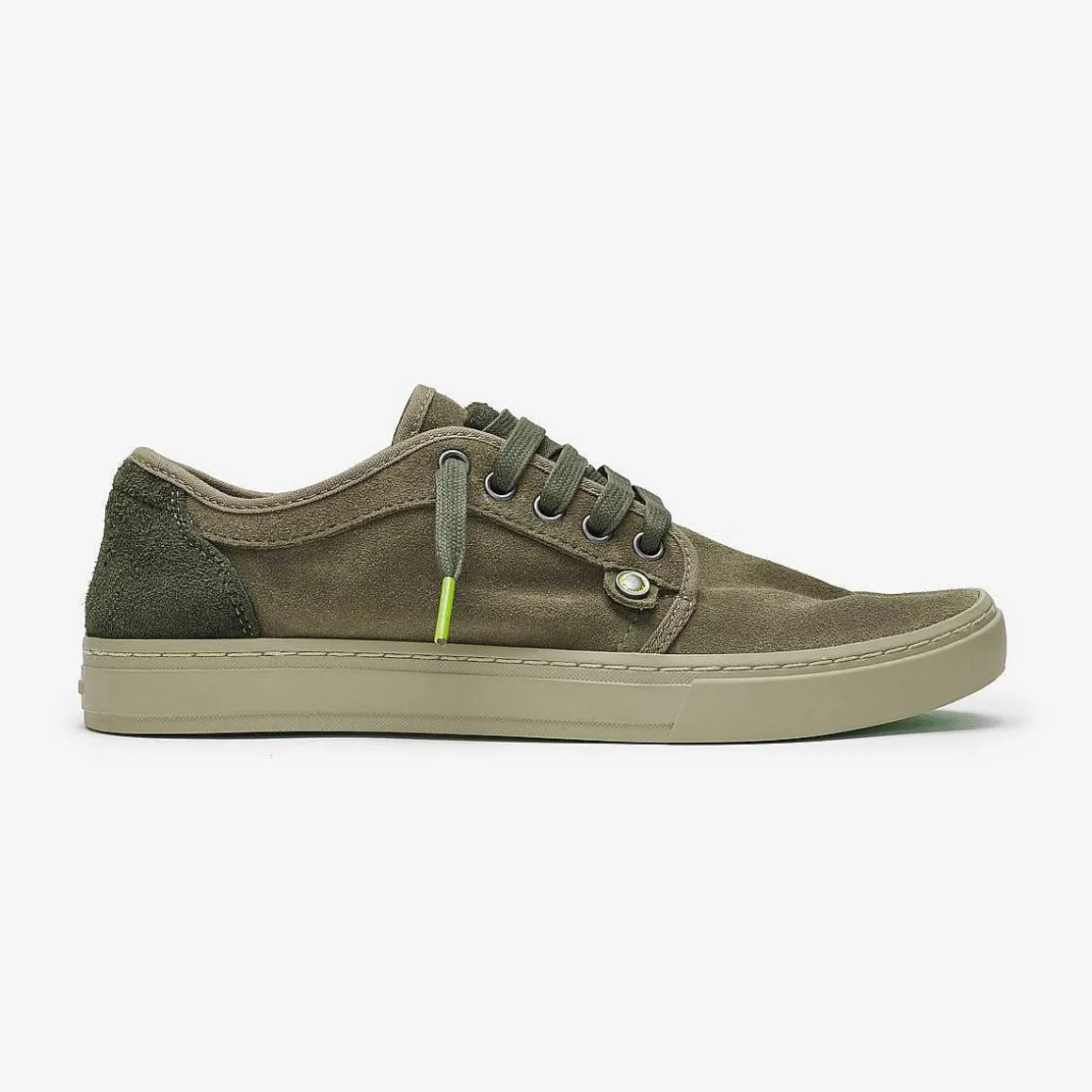 Heisei Suede | Peat Green