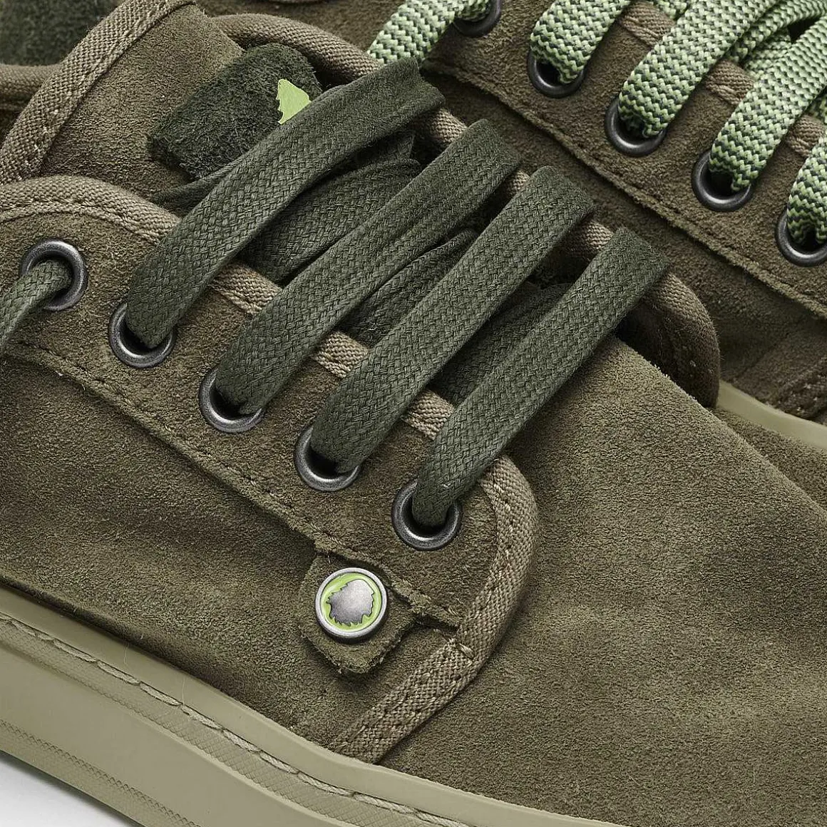 Heisei Suede | Peat Green