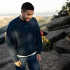 Sweatshirt Oversize Organic Cotton | Blue Ink