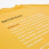 Sweatshirt Oversize Organic Cotton | Primary Yellow Origin