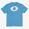 T-Shirt Oversize Organic Cotton | Soothing Blue Satori Eye