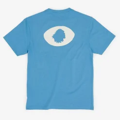 T-Shirt Oversize Organic Cotton | Soothing Blue Satori Eye