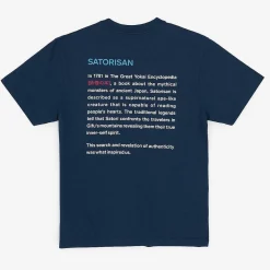 T-Shirt Oversize Organic Cotton | Blue Ink Origin