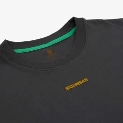 T-Shirt Oversize Organic Cotton | Charcoal Heart'S Eye