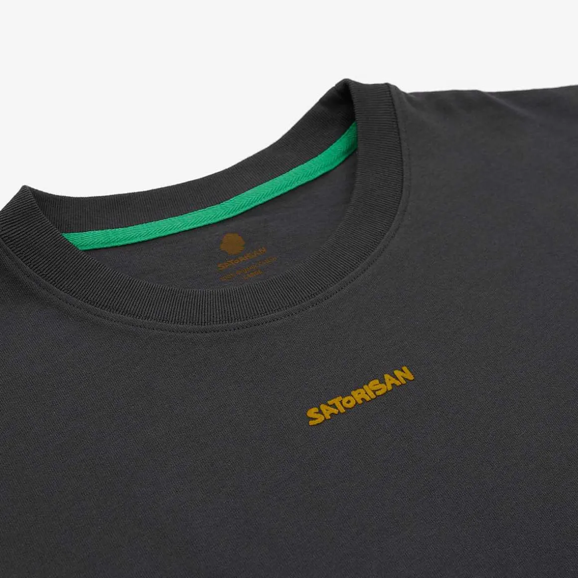 T-Shirt Oversize Organic Cotton | Charcoal Heart'S Eye