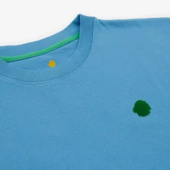 T-Shirt Oversize Organic Cotton | Soothing Blue Satori Eye