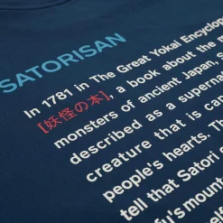 T-Shirt Oversize Organic Cotton | Blue Ink Origin
