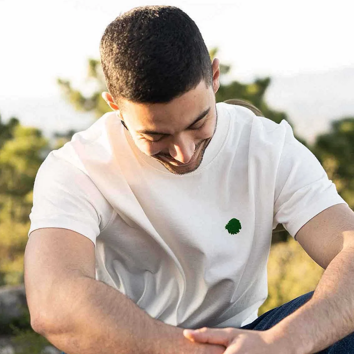 T-Shirt Oversize Organic Cotton | Salty White Origin