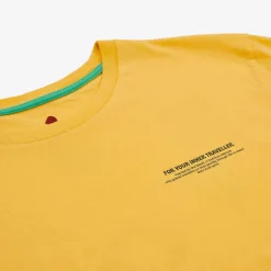 T-Shirt Regular Fit Organic Cotton | Primary Yellow 5 Elements