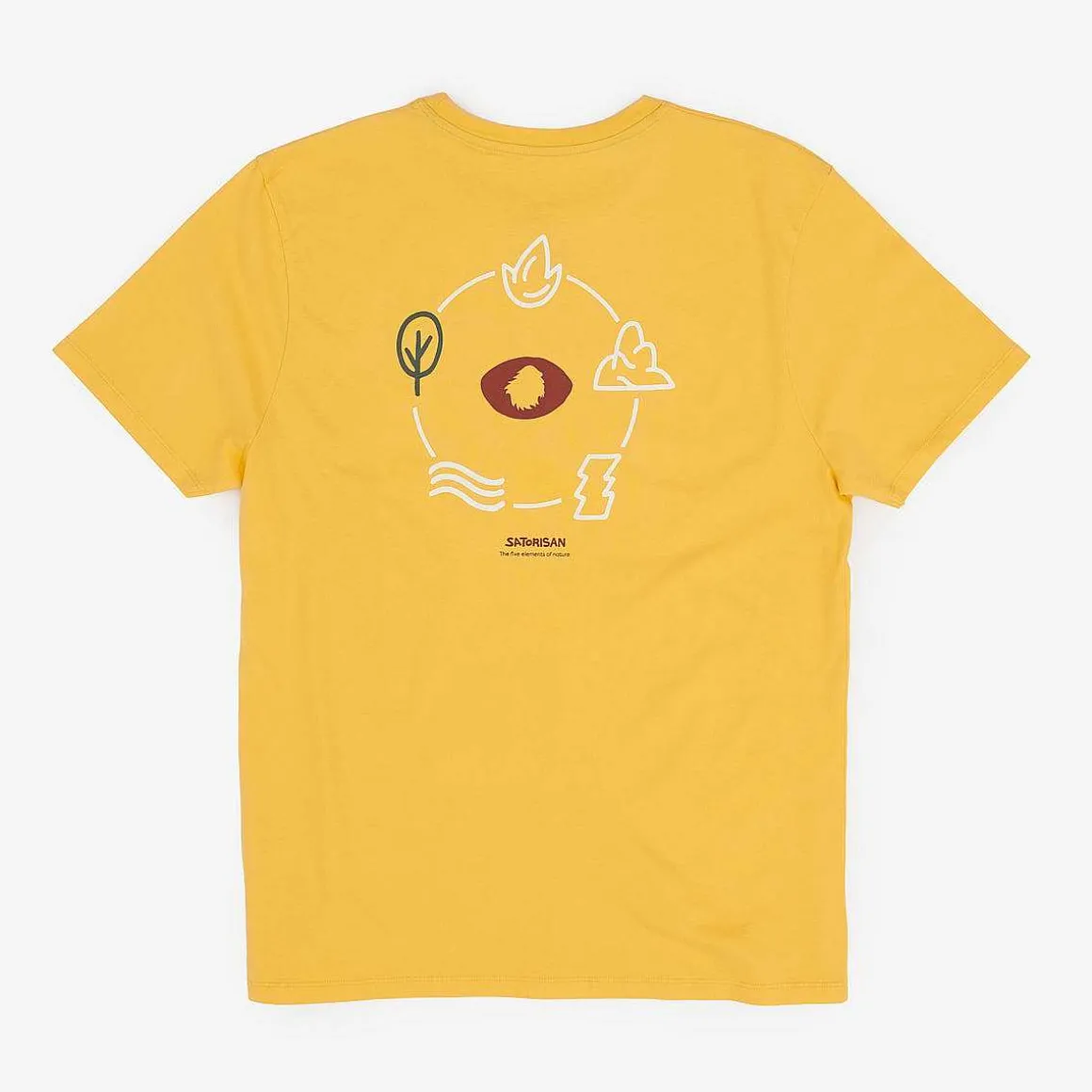T-Shirt Regular Fit Organic Cotton | Primary Yellow 5 Elements