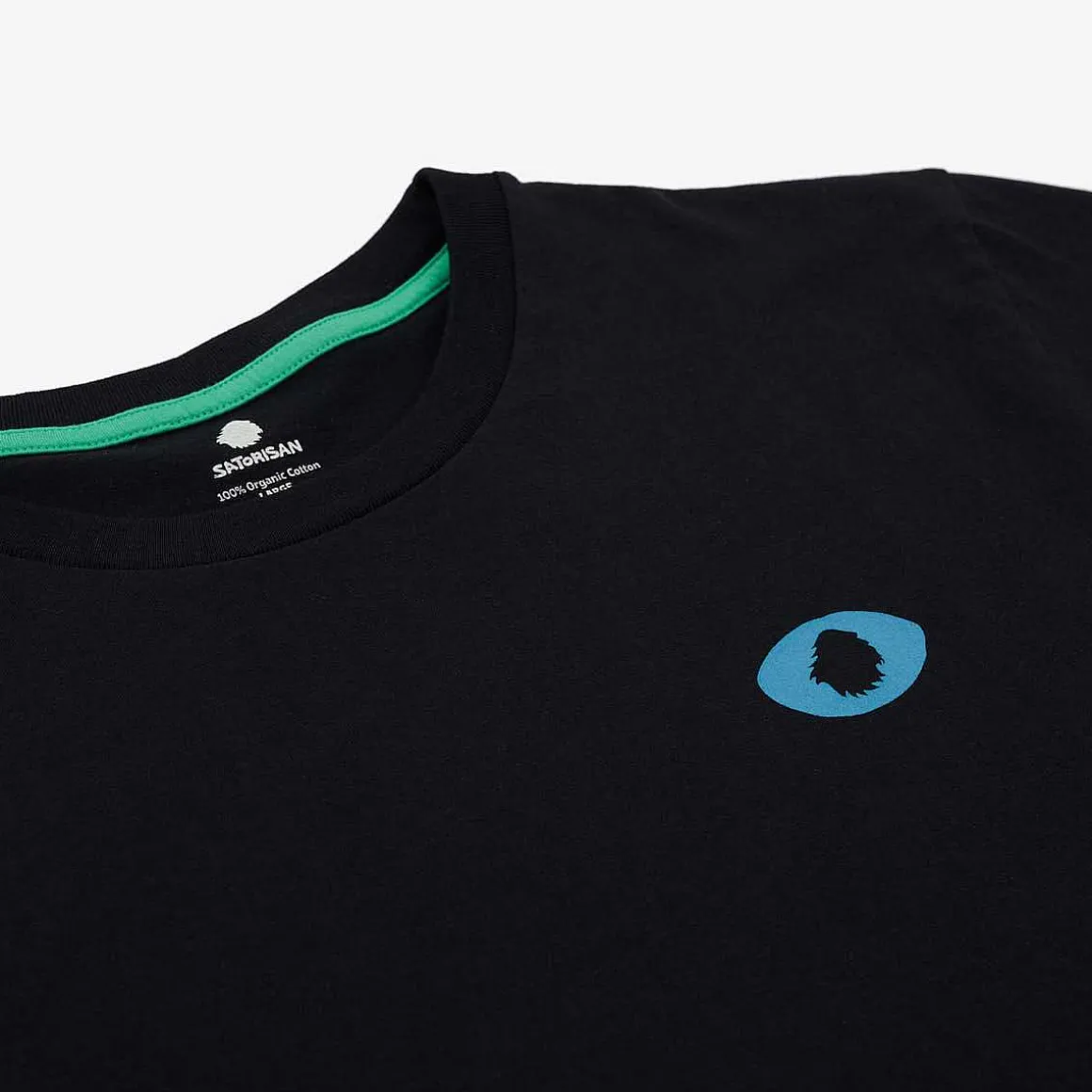 T-Shirt Regular Fit Organic Cotton | Black Dance Your Own Rhythm