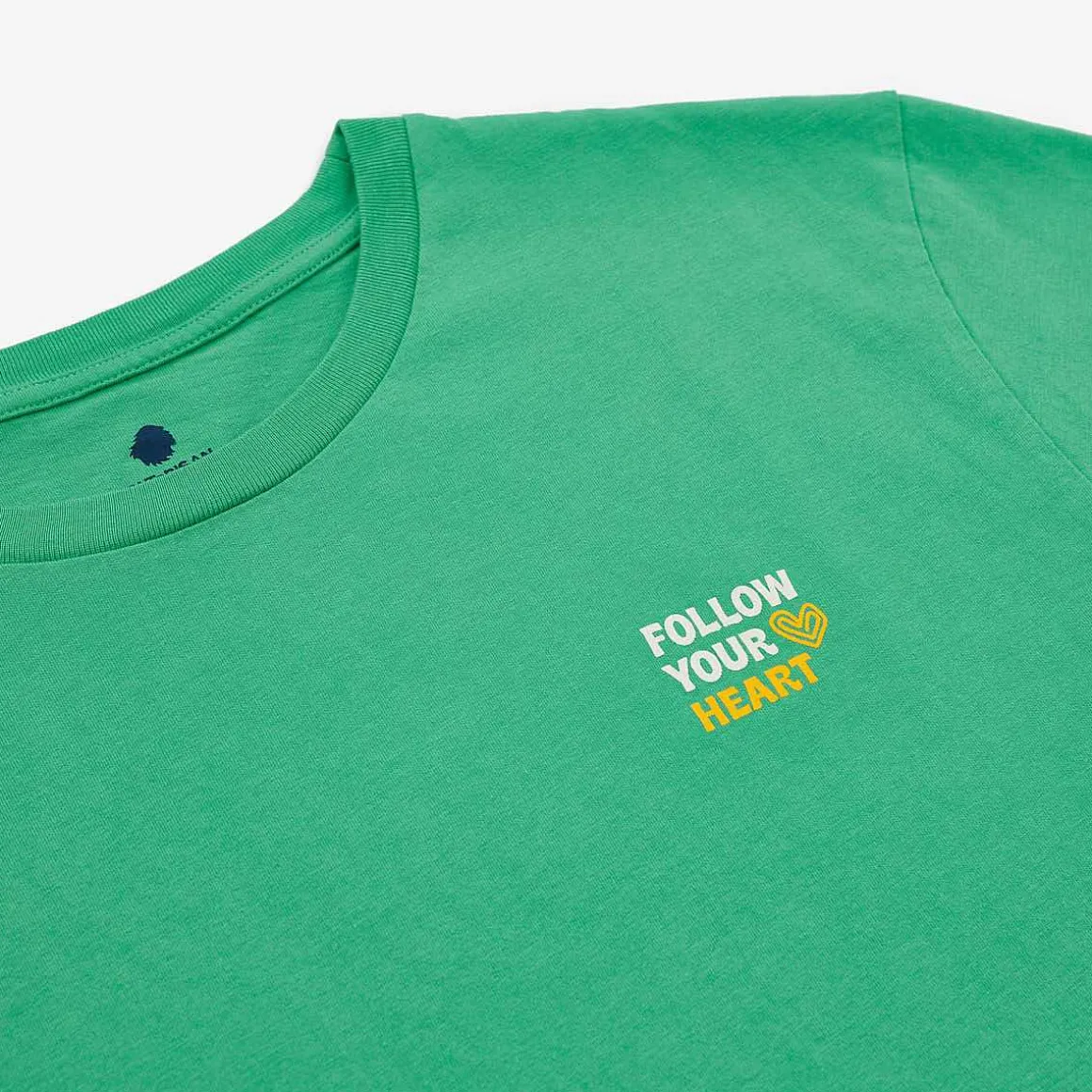 T-Shirt Regular Fit Organic Cotton | Aloe Vera Follow Your Heart