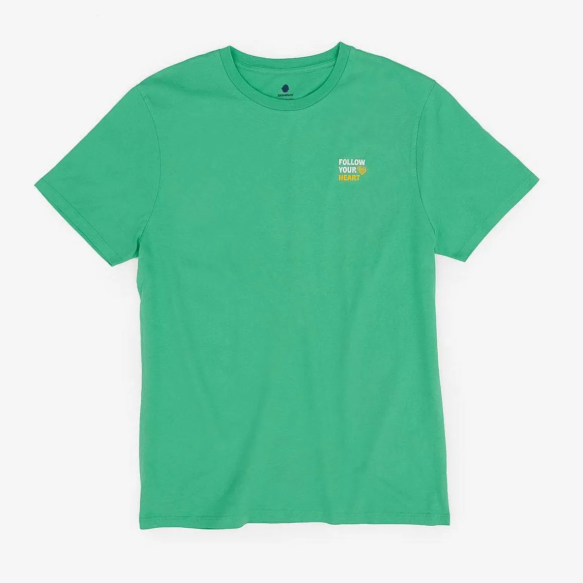 T-Shirt Regular Fit Organic Cotton | Aloe Vera Follow Your Heart