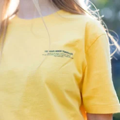 T-Shirt Regular Fit Organic Cotton | Primary Yellow 5 Elements