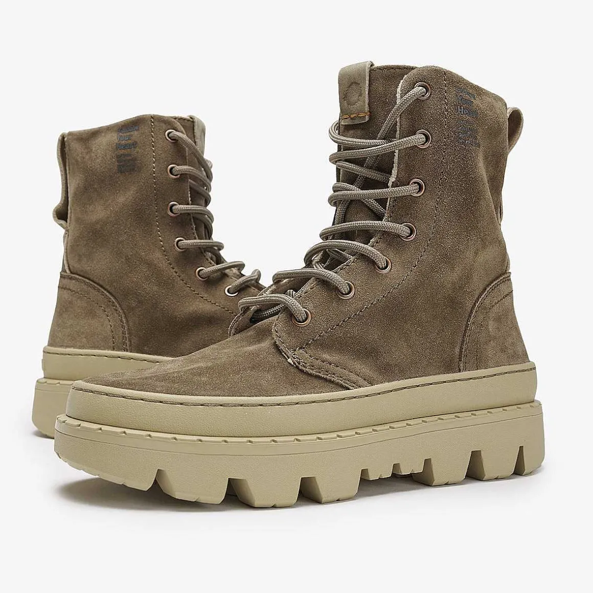 Unalome Laces Suede | Loden